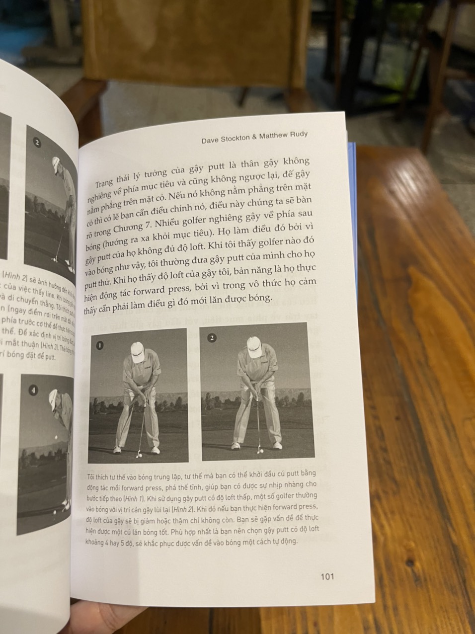 UNCONSCIOUS PUTTING – Putt vô thức – Dave Stockton và Matthew Rudy – Đoàn Hữu Hải dịch – Con Sóc – NXB Thanh Niên