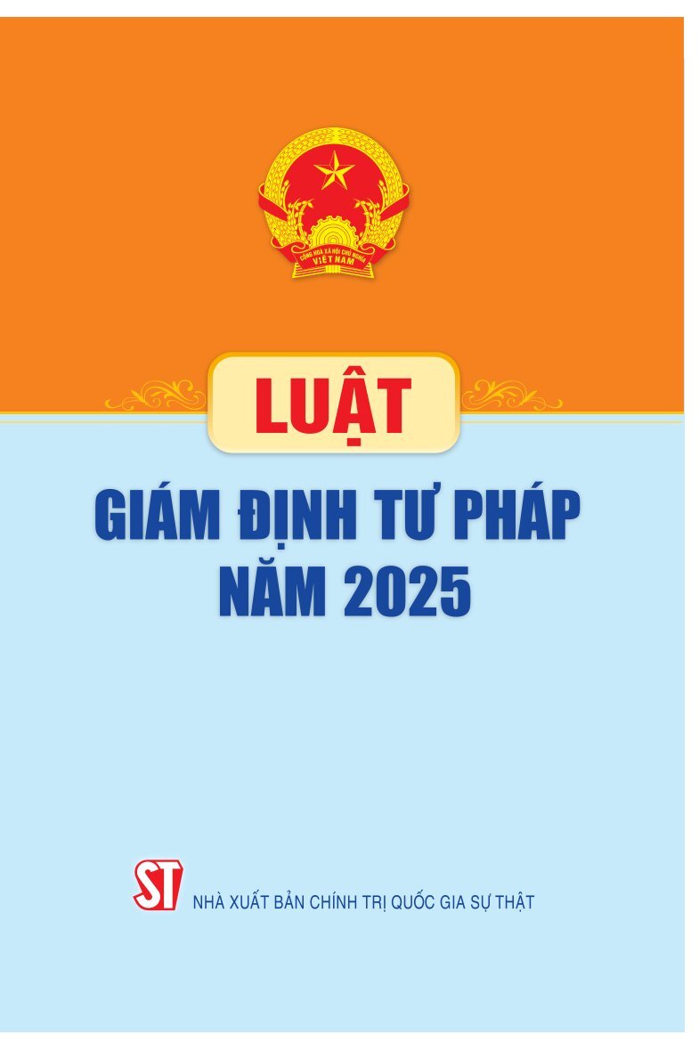 Luật Giám định tư pháp năm 2025