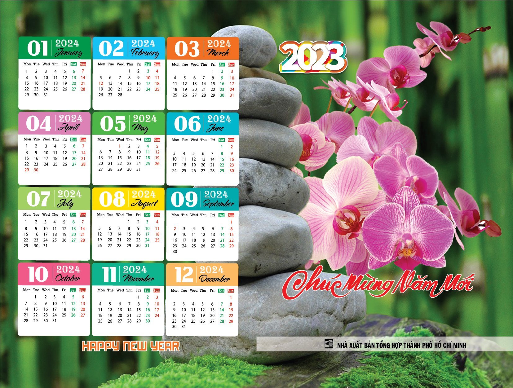 COMBO 20 CUỐN LỊCH TÚI 2023 - MẪU NGẪU NHIÊN