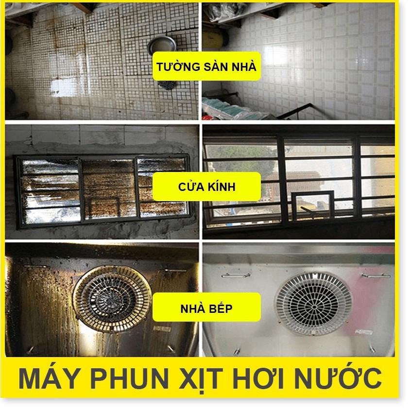 Máy Phun Xịt Rửa Xe Vệ Sinh Nhà Cửa Bằng Hơi Nước Nóng 220V 2600W