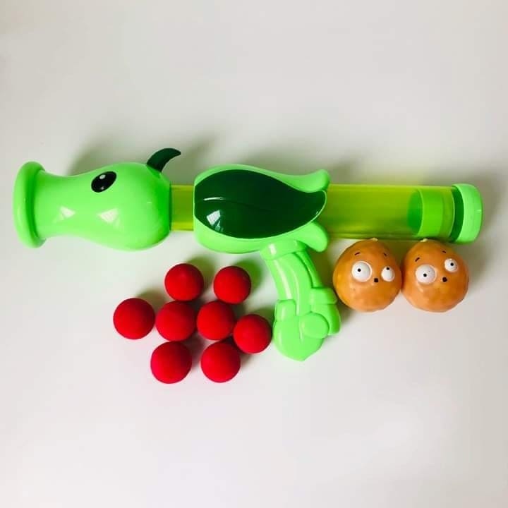 Đồ chơi đẩy xốp bông hộp nhỡ cho trò chơi hoa quả nổi giận plants vs zombies phiên bản đặc biệt (mẫu ngẫu nhiên)
