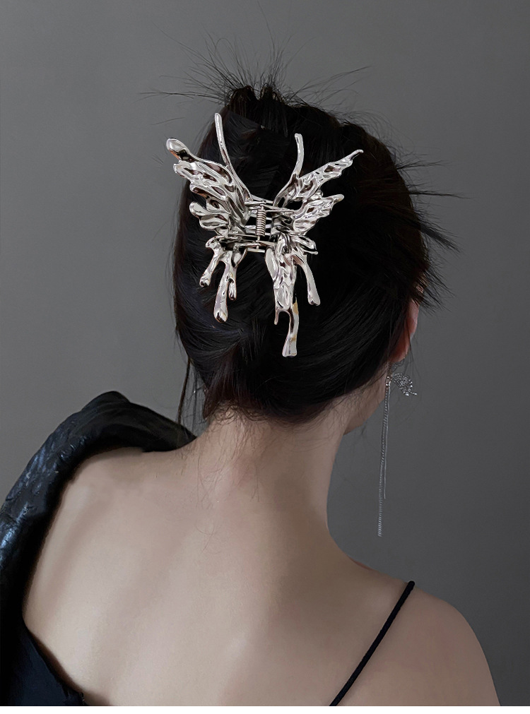Kẹp tóc kim loại con bướm butter fly clips loại lớn - kẹp tóc kim loại hot trend 2023 - Kẹp tóc con bướm trang trí tóc đẹp - Kẹp tóc butter fly