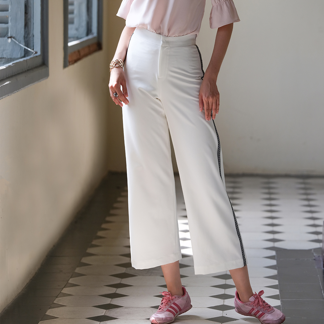 Quần Lửng Ống Rộng Quần Culottes Thời trang thiết kế Hity PAN053