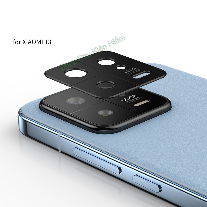 Khung viền camera dành cho Xiaomi 13 - Xiaomi 13 Pro kim loại