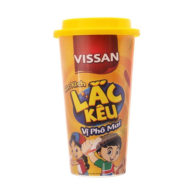Xúc Xích Tiệt Trùng Lắc Kêu Vị Phô Mai Vissan Ly 56g - 8934572350220