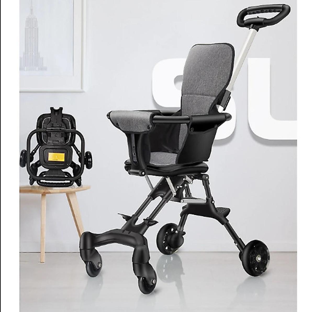 Xe đẩy du lịch gấp gọn, đảo chiều xe 520 mẫu mới 2024 - Hàng chính hãng