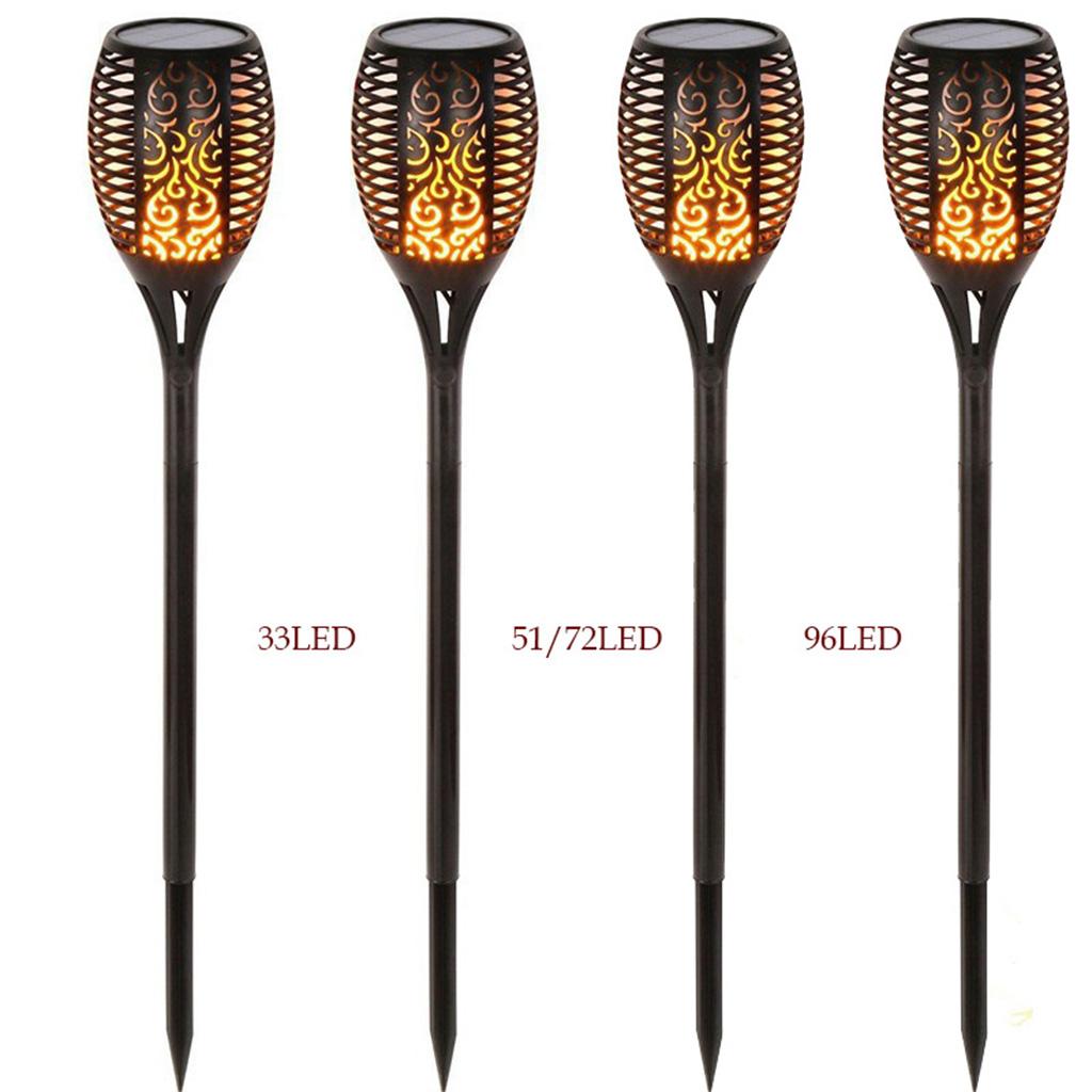 LED Solar Flame Light Outdoor Lawn Light Garden Landscape Torch Light