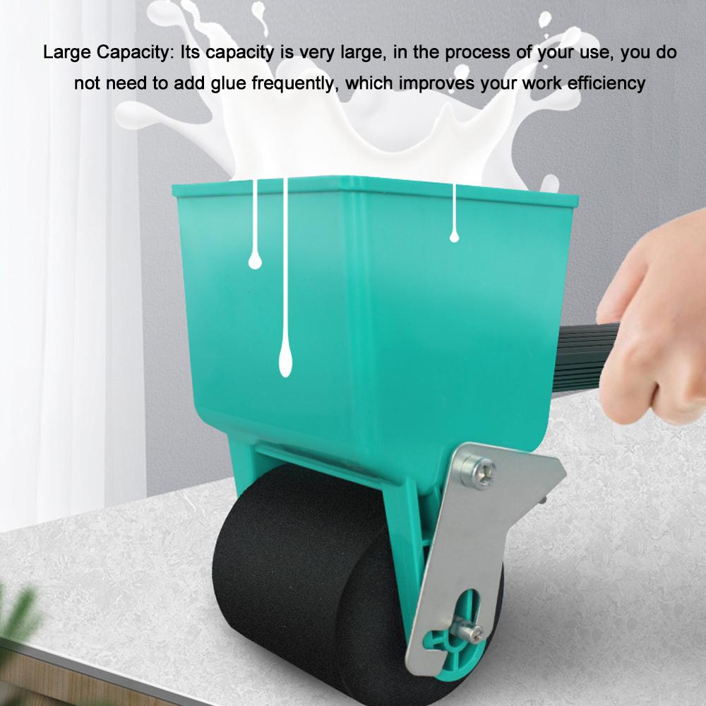 180Ml/320Ml Công Suất Lớn Hướng Dẫn Sử Dụng Gluer Con Lăn Loại Gluer Di Động Cầm Tay Bảng Gỗ Máy Dán Kim Loại Phanh