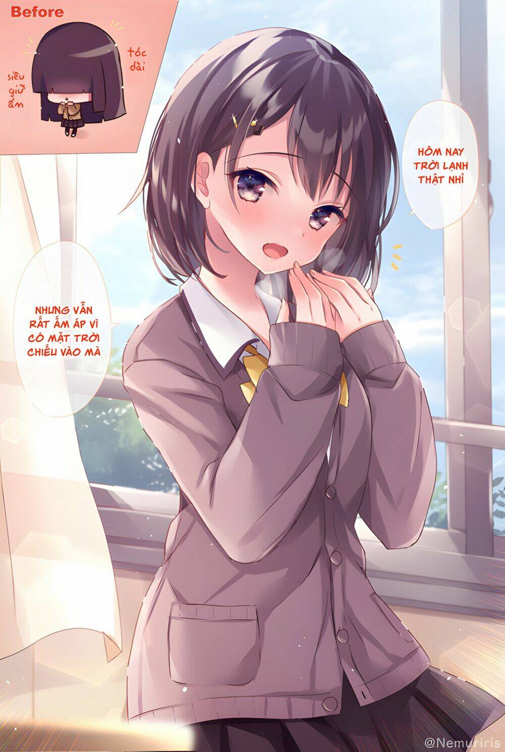 the girl sitting next to me chapter 8 1