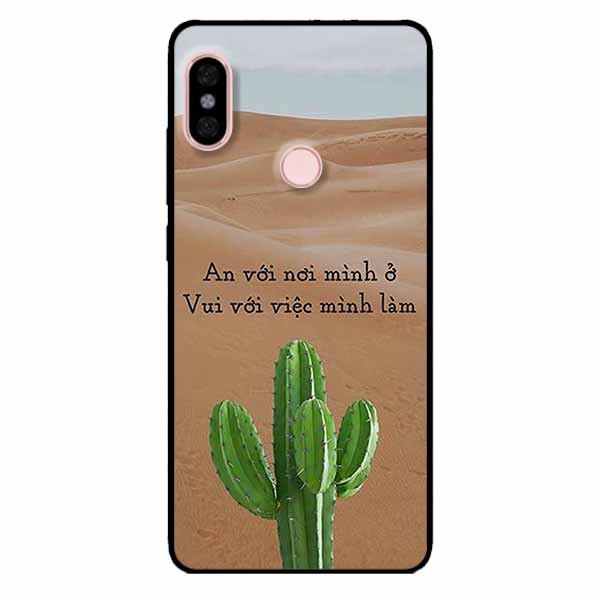 Ốp lưng in cho Xiaomi Redmi Note 5 Pro Mẫu An Với Nơi Mình Ở