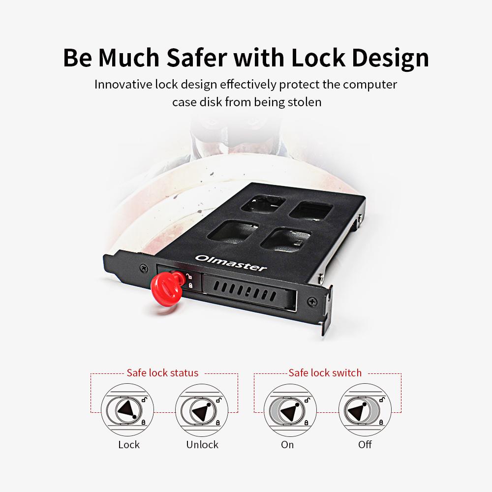 Khoá đĩa cứng OImaster 2.5 inch PCI loại 2.5 SSD SATA