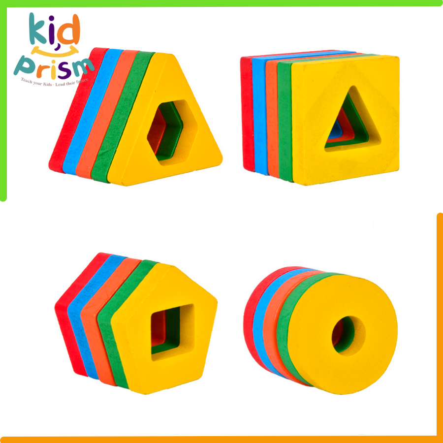 Bộ Đập Bóng và Thả Hình Khối Kết Hợp 2 in 1 cho Bé từ 18+ tháng trở lên - Giáo Cụ Montessori