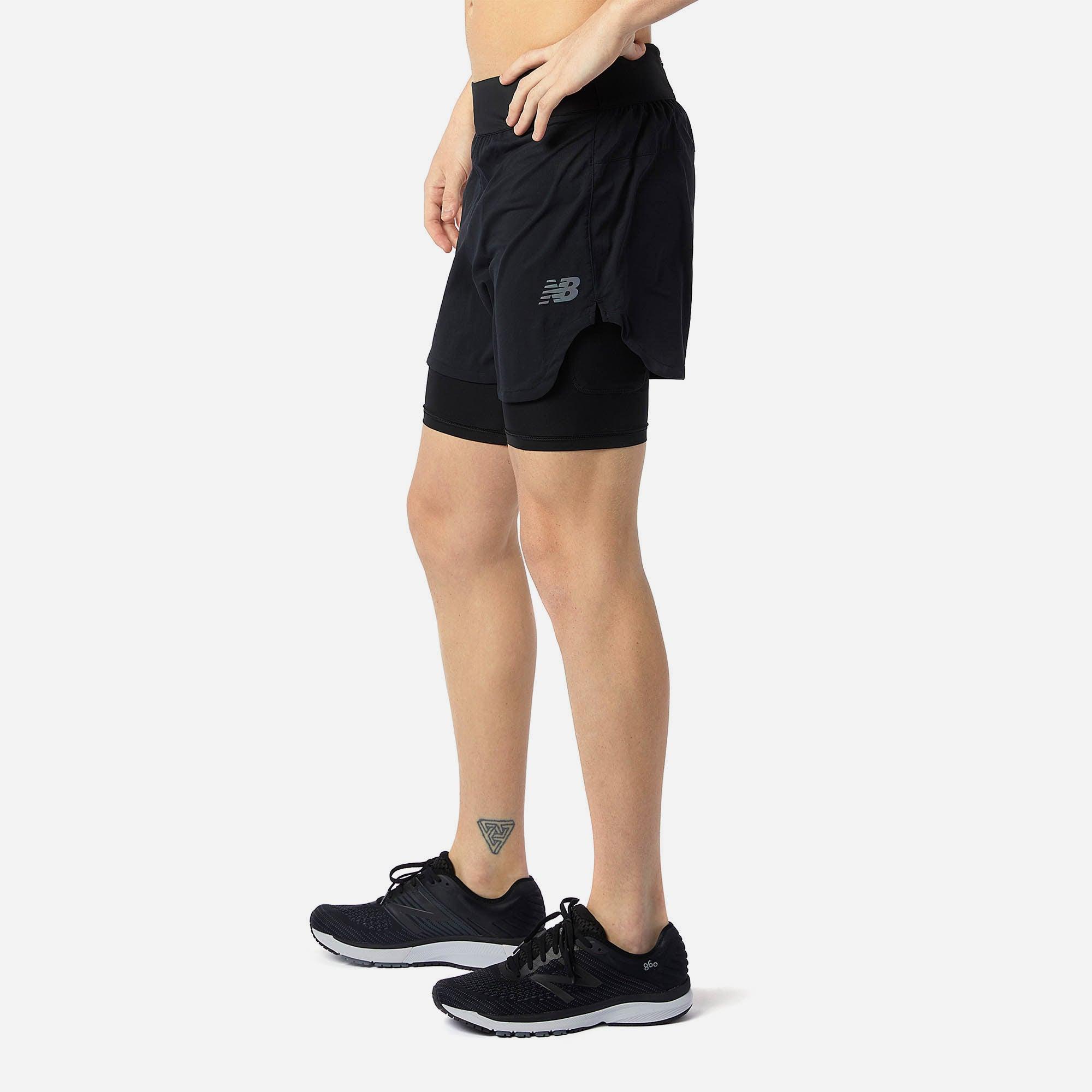 Quần ngắn thể thao nam New Balance  -  MS11279BK