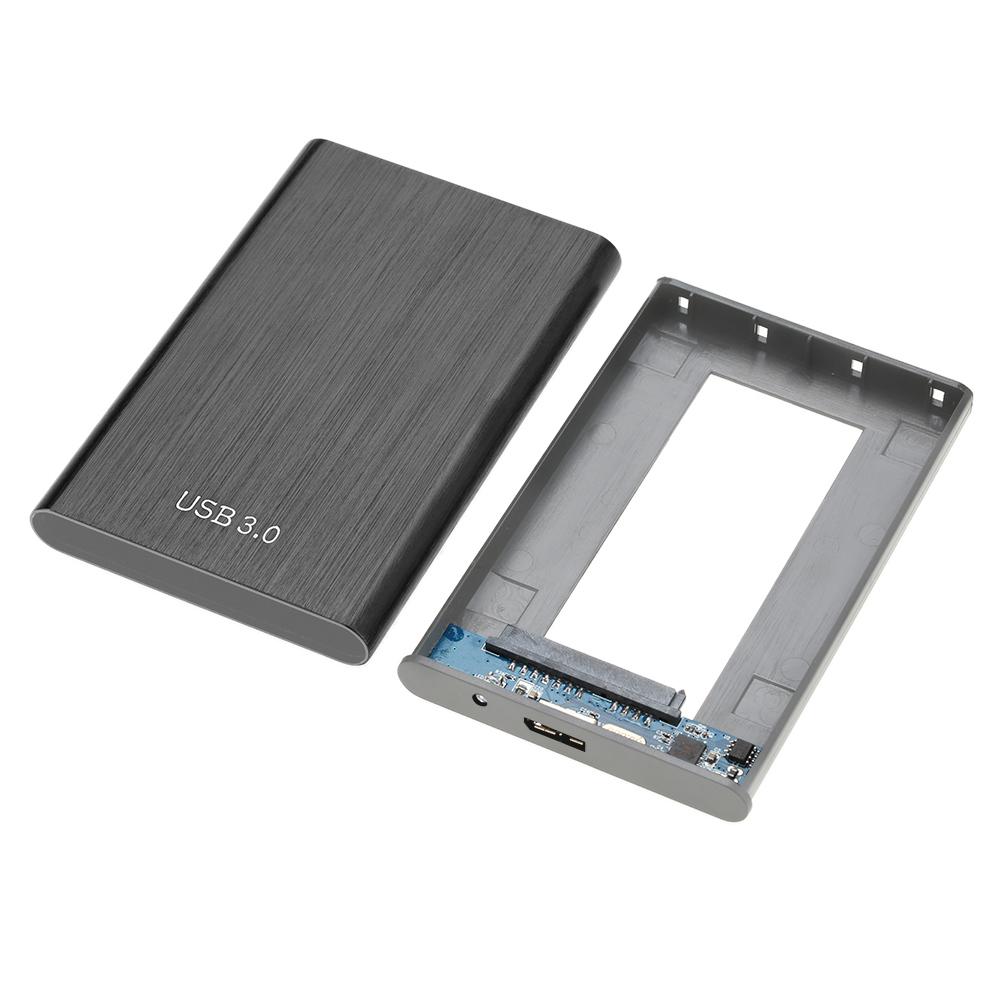 Vỏ ổ cứng hợp kim nhôm USB3.0 2,5 '' SATA HDD SSD truyền tốc độ cao