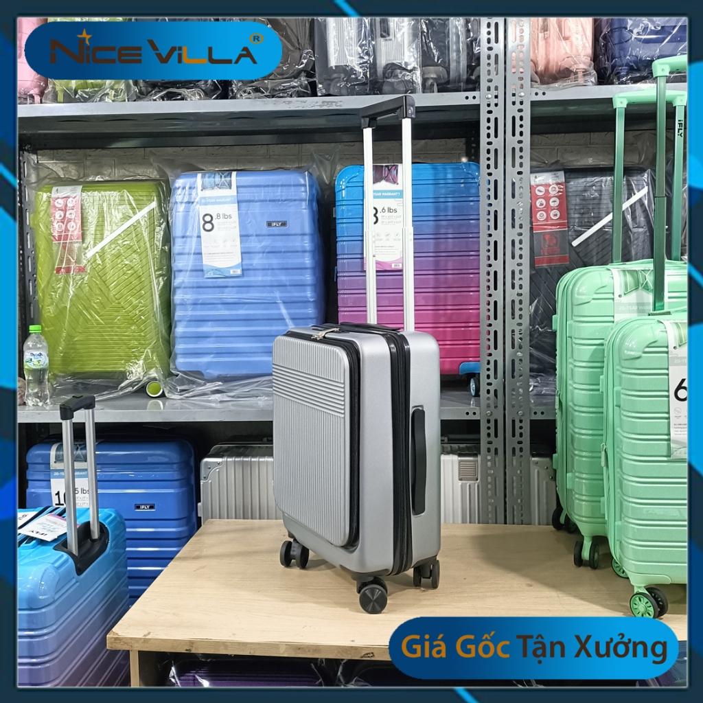 Vali Doanh Nhân Size 20inch NiceVilla Dây Kéo Mở Rộng