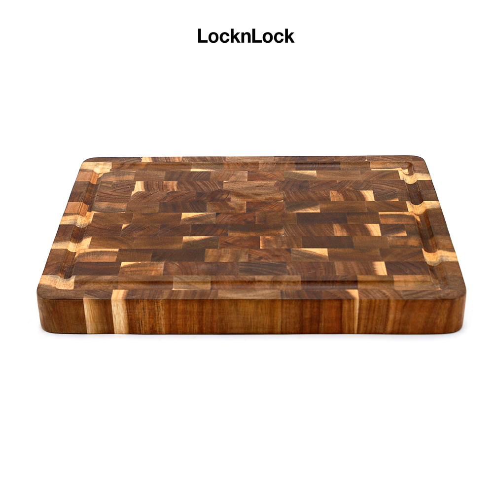Thớt gỗ tràm LocknLock CKD076 - Độ dày 35mm - Màu gỗ tự nhiên -CN-6