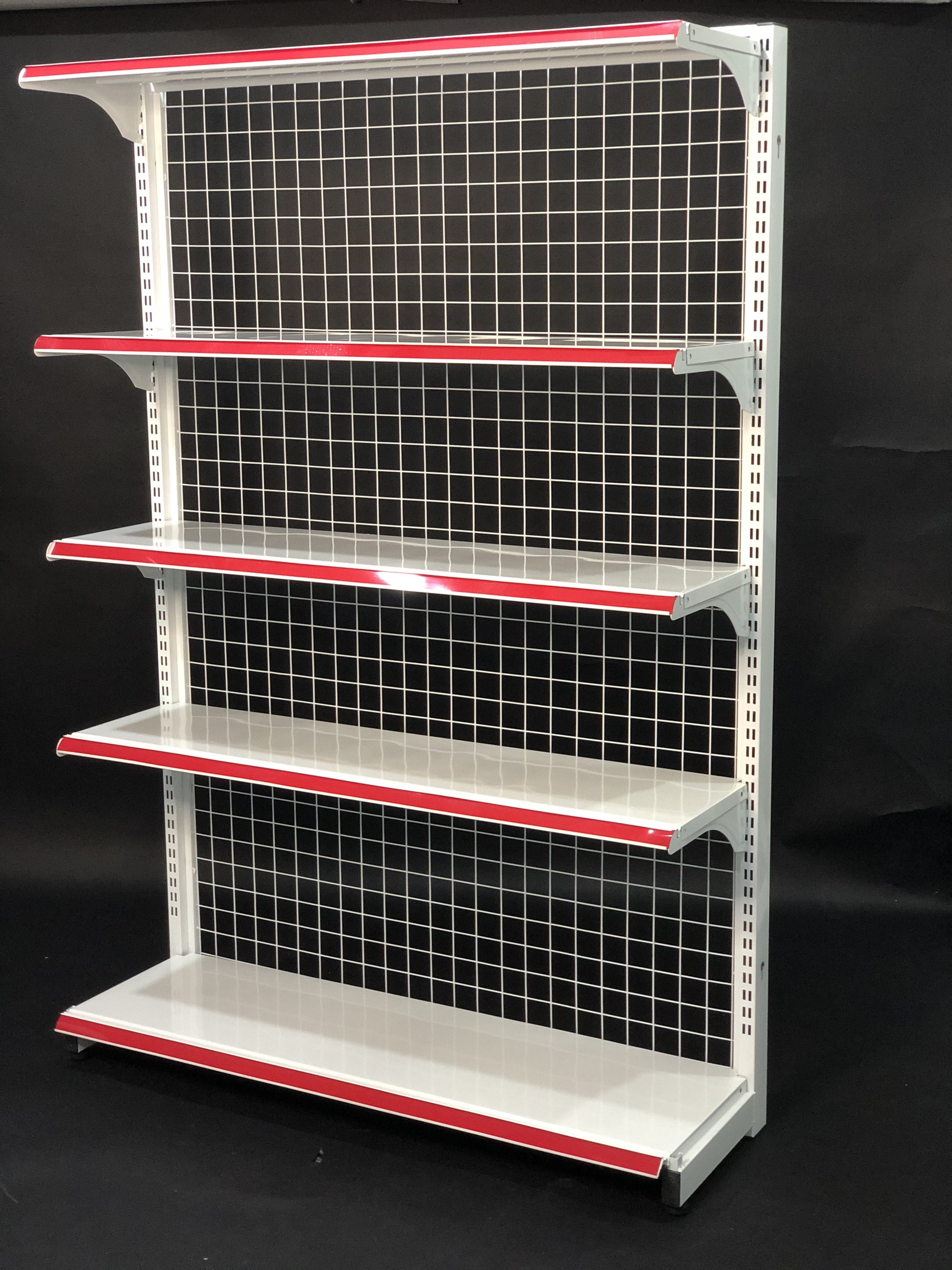 Kệ siêu thị áp tường - Dài 120 x Rộng 35 x Cao 180 x 5 tầng