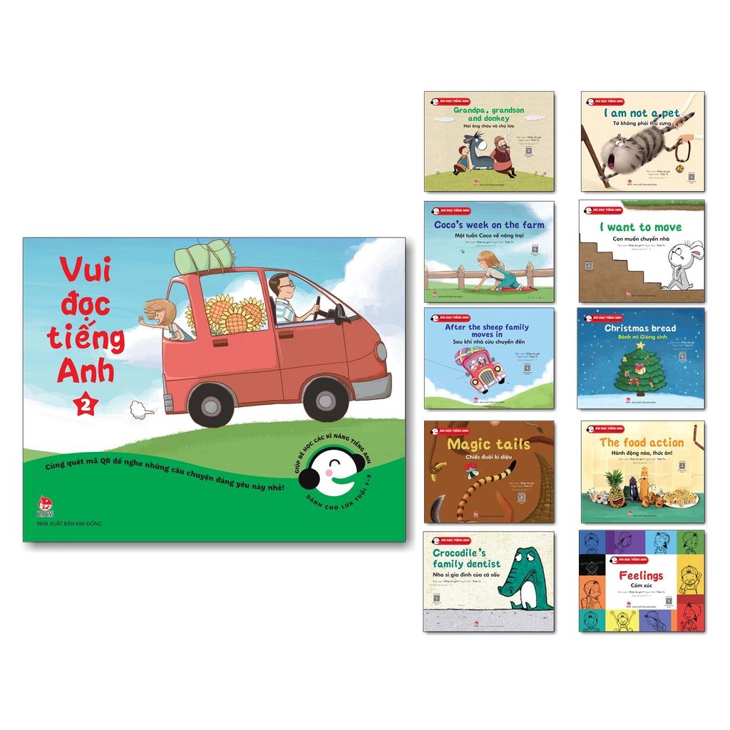Vui Đọc Tiếng Anh - Giúp Bé Học Các Kĩ Năng Tiếng Anh - Dành cho lứa tuổi - Bản Quyền