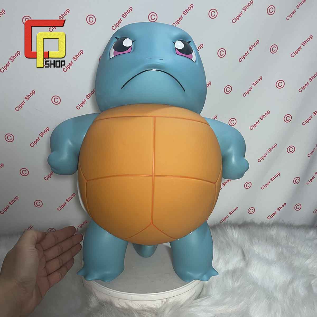 Mô hình Squirtle 1:1 - Mô hình Rùa nước 40cm