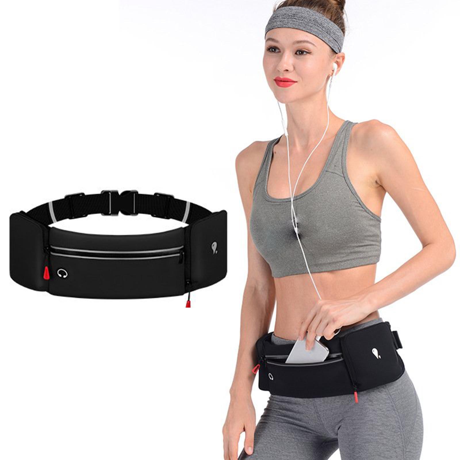 Sports Running Belt Waist Bag, Waterproof Running Belt Waist Pack Outdoor Phone