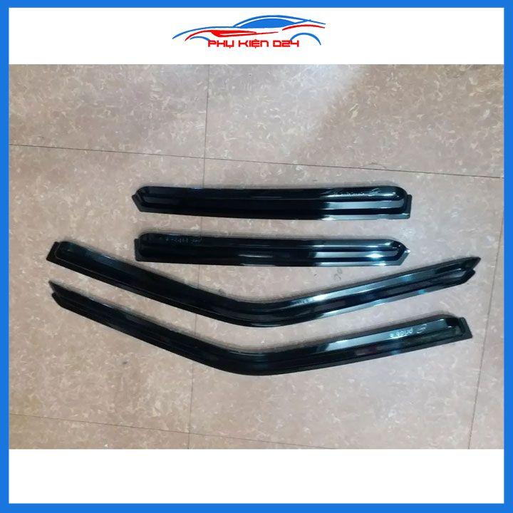 Vè che mưa Pride CD5 vè đen, nhựa ABS cao cấp chắn mưa, cản bụi, trang trí xe hơi