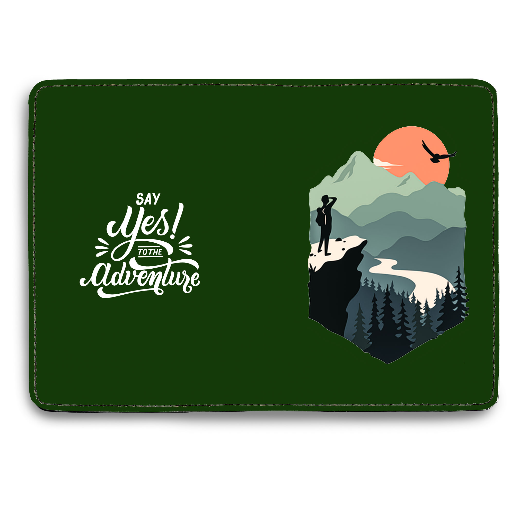 Ví Passport Du Lịch TREKKING - Bao Da Hộ Chiếu STormbreaker Siêu Dễ Thương - Passport Cover Holder SAY YES ADVENTURE - Thiết Kế Đơn Giản - Tinh Tế - Hình Ảnh Sắc Nét - ATPP118