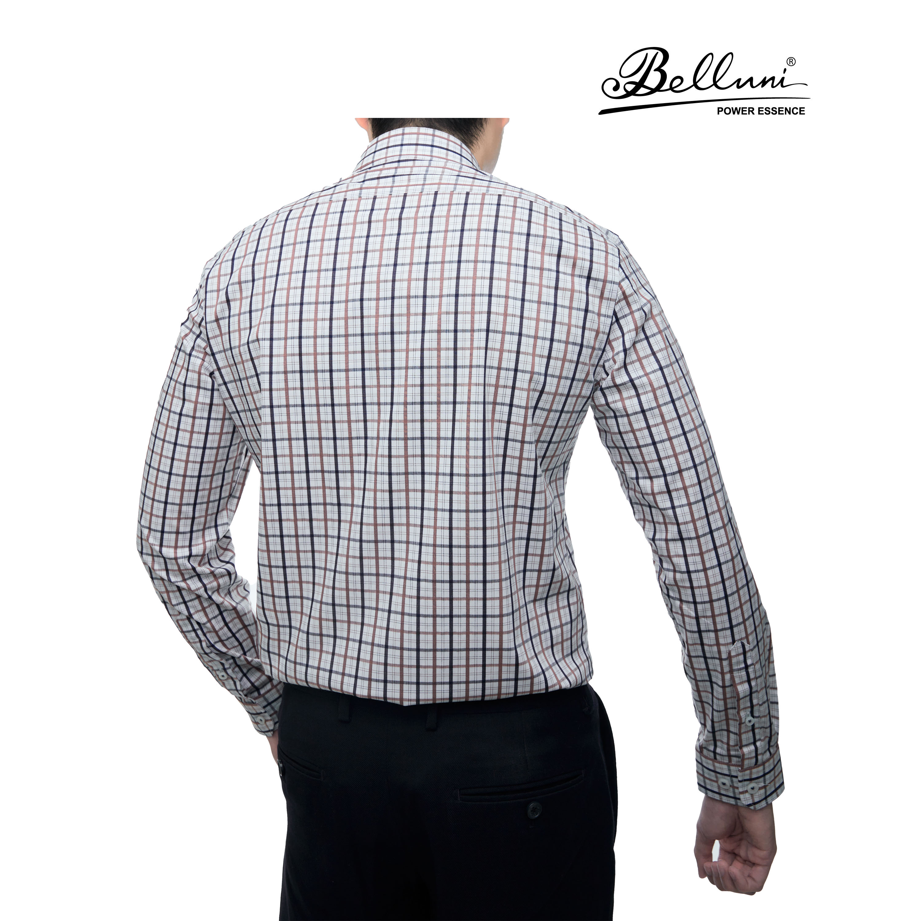Áo sơ mi nam SlimFit tay dài cao cấp BELLUNI vải sợi tre thoải mái thanh lịch - ADS.BPS.BE.157.O2