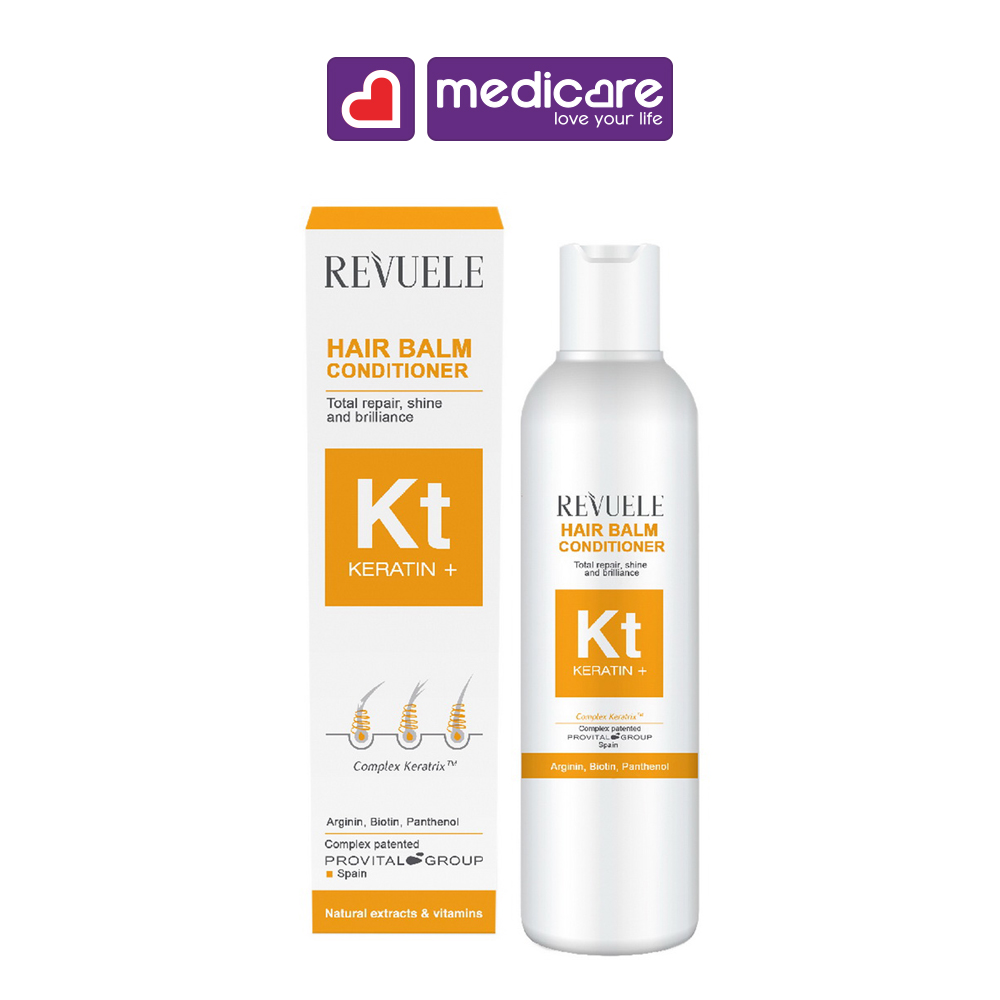 Dầu Xả REVUELE KERATIN+ Phục Hồi 200ml