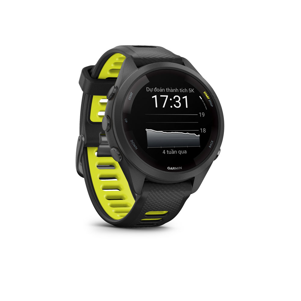 Đồng Hồ Thông Minh Garmin Forerunner 265S Music Wifi GPS (Black/White/Pink) - Hàng Chính Hãng