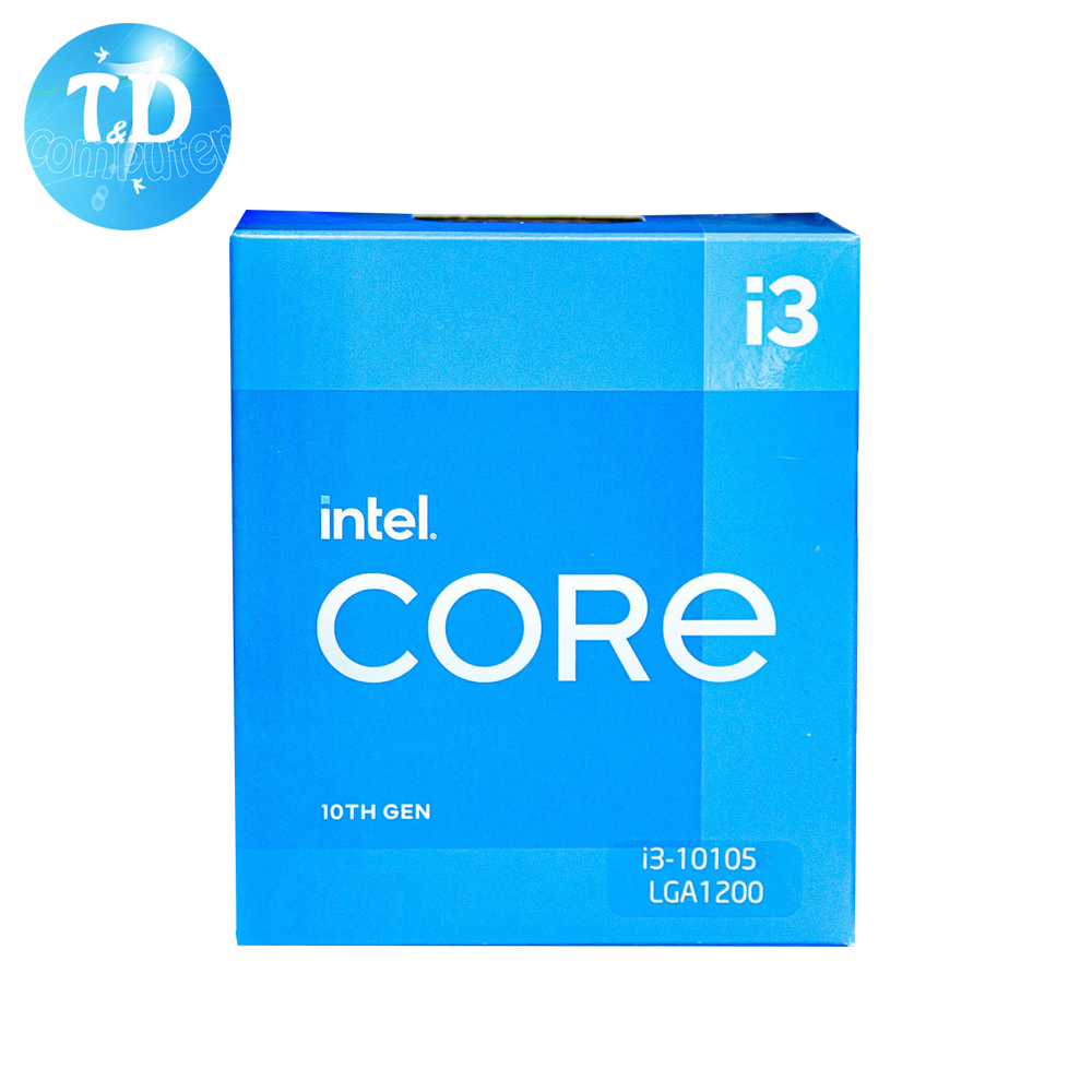 CPU Intel Core i3 10105 3.7GHz Socket 1200 4 Nhân 8 Luồng 6MB - Hàng chính hãng