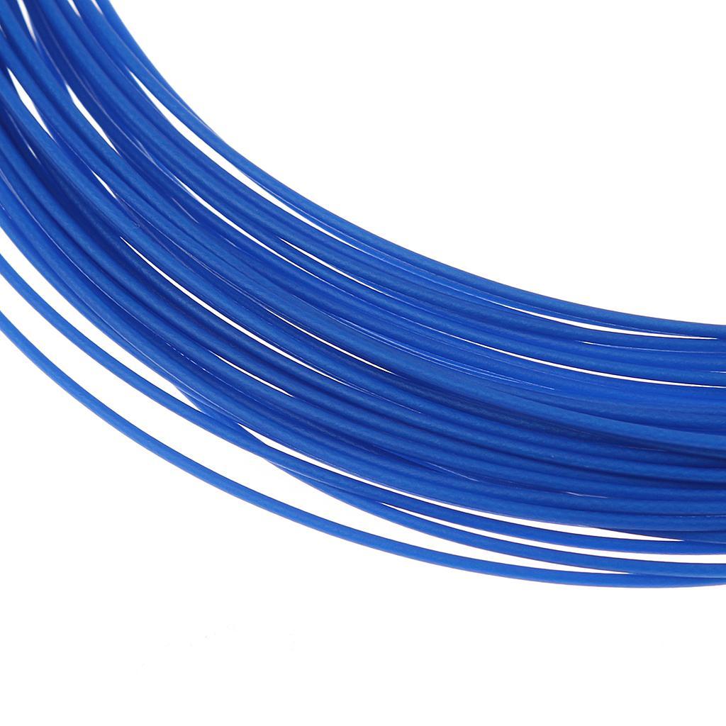 4x 10m  Strong Durable Badminton Tennis Racket Racquet String Thread  - Blue, 10m