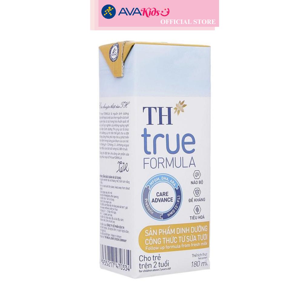 Lốc 4 hộp sữa pha sẵn TH true Formula 180 ml (từ 2 tuổi)