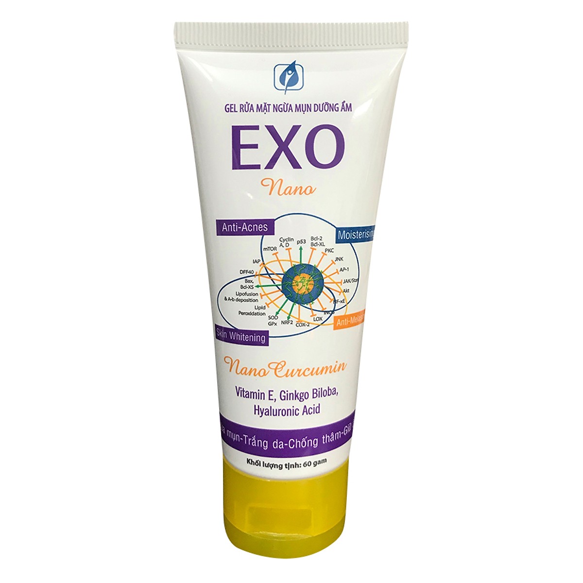 Gel Rửa Mặt Ngừa Mụn Dưỡng Ẩm Exo Nano