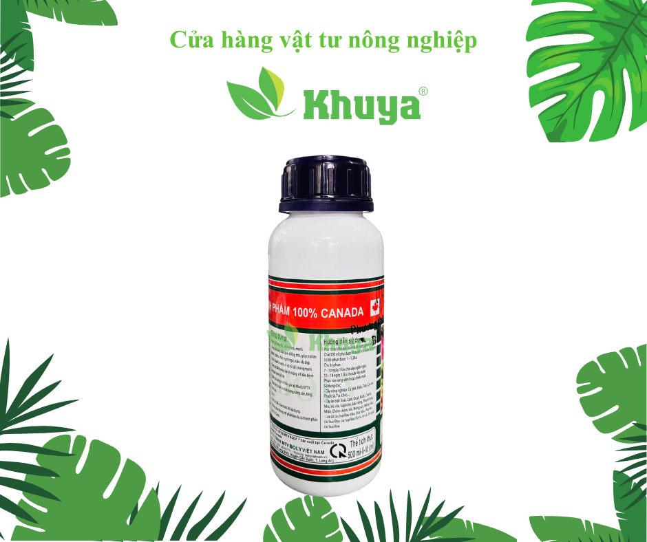 Phân bón lá NPK hữu cơ Boly Halifax Rong Biển Canada Đâm Chồi - Kéo Đọt