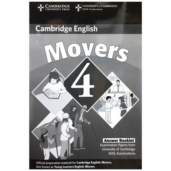 Sách ngoại văn: Cambridge Young Learners English Tests Second edition Movers 4 Answer Booklet