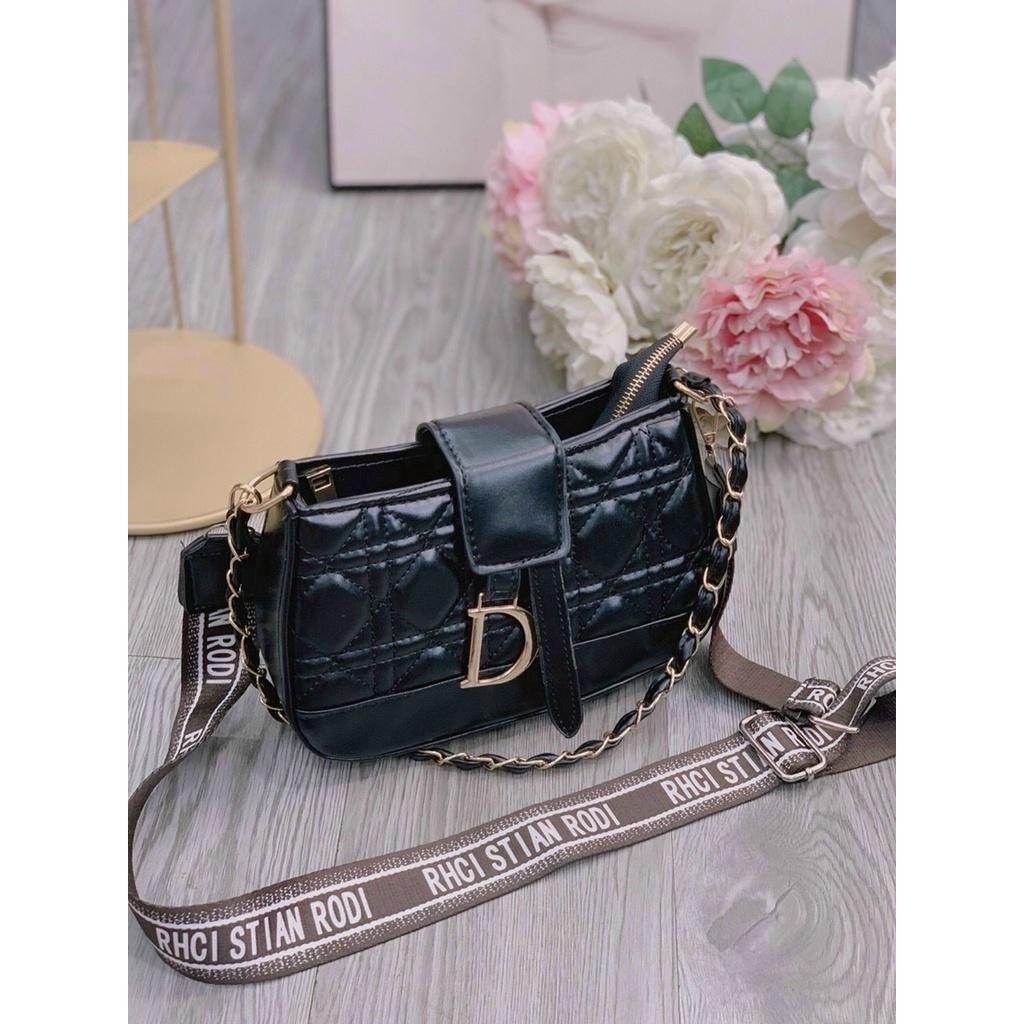 Túi kẹp nách Dior sling Size 20