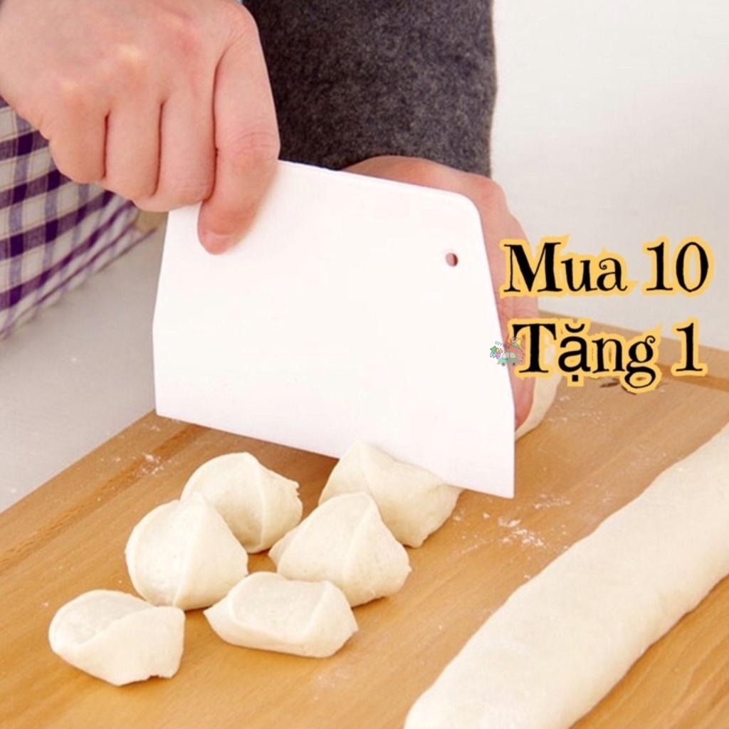 Dụng cụ cắt bột chia bột làm bánh hình thang tiện lợi, dao cắt bột