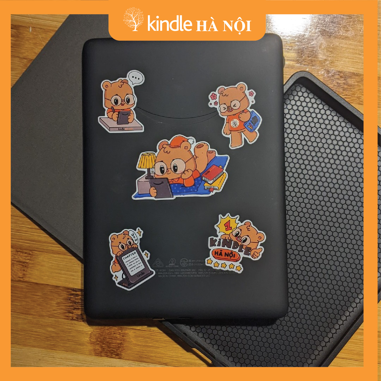 STICKER GẤU SIU CUTE THIẾT KẾ 