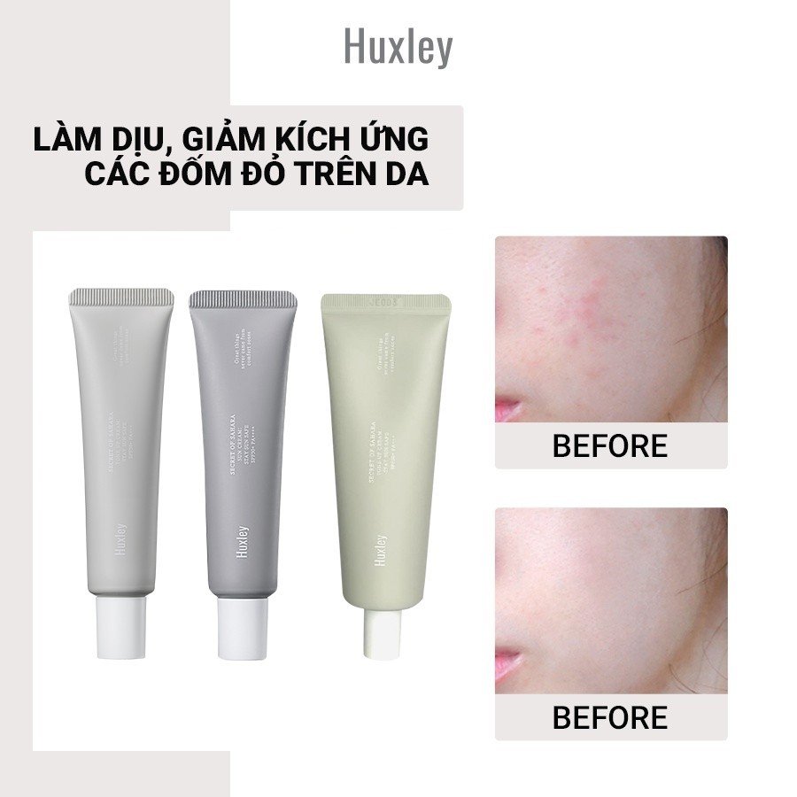 (09/2025) Kem chống nắng nâng tone, dưỡng ẩm da Huxley Tone Up Cream Stay Sun Safe SPF50+ PA+++50ml