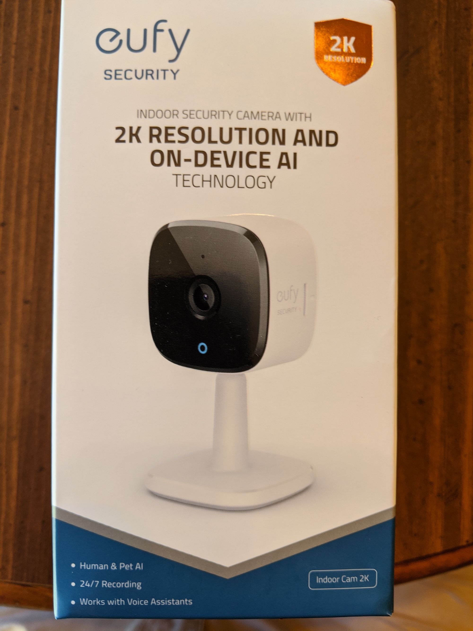 Camera Wifi Eufy Indoor 2k - T84001W1 - Hàng Chính Hãng