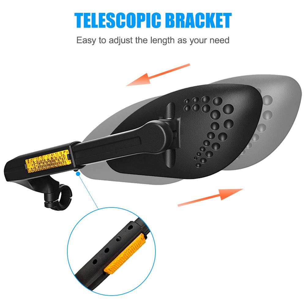 Kính chiếu hậu 360 độ cho xe đạp, xe máy MTB