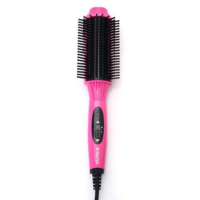 Lược Điện Tạo Kiểu Tóc Đa Năng Tiện Dụng NO.V.A-8810