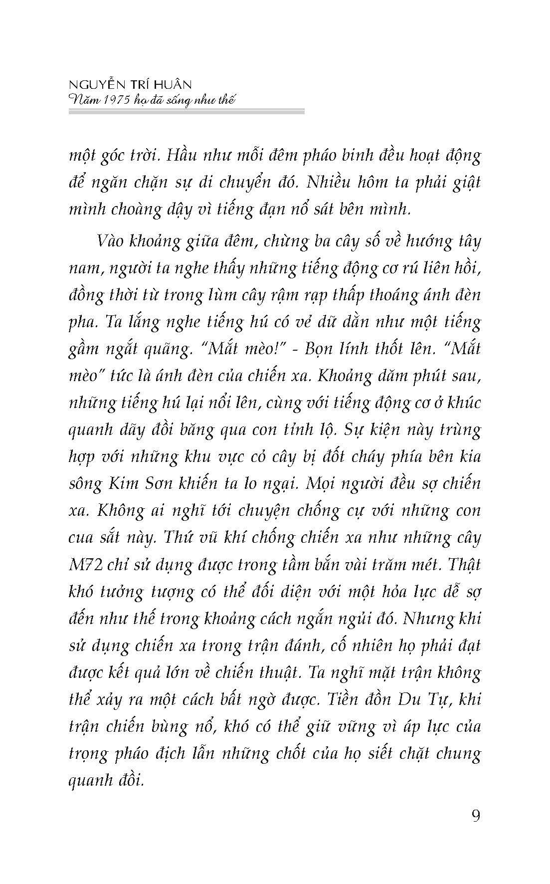 Năm 1975 Họ Đã Sống Như Thế