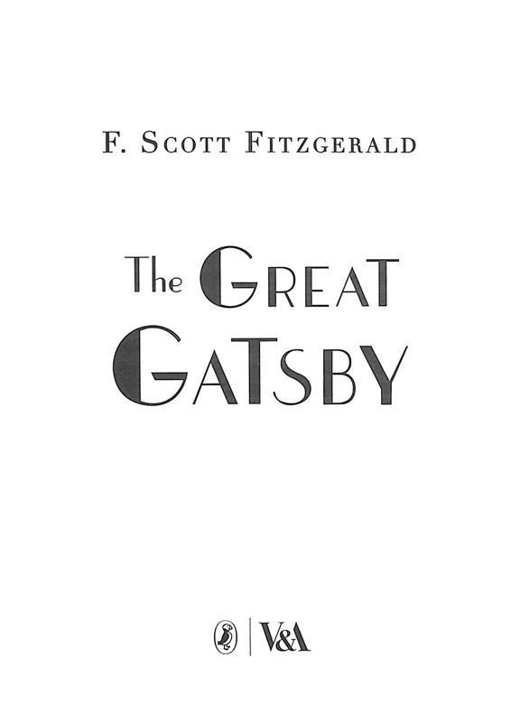 The Great Gatsby: V&A Collector's Edition (Puffin Classics)