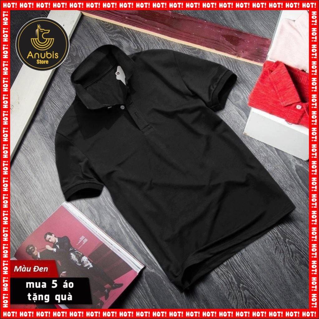 SALE- Áo thun đen trắng có cổ - áo HOT