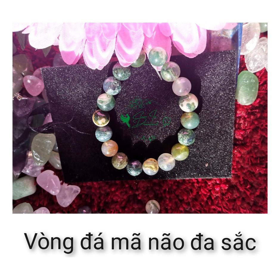 Vòng Tay Mã Não Đa Sắc Phong Thủy