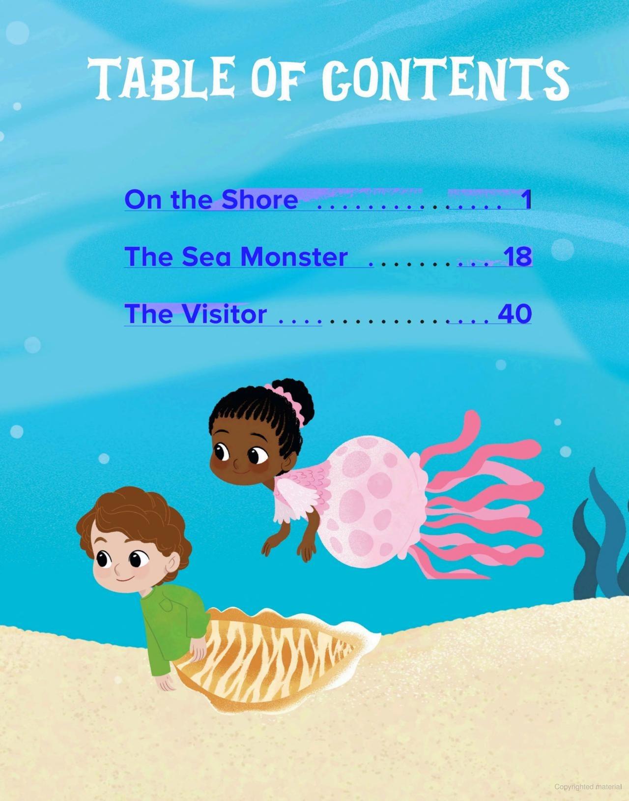 Sách ngoại văn: Mermaid Days - Book 2 - The Sea Monster