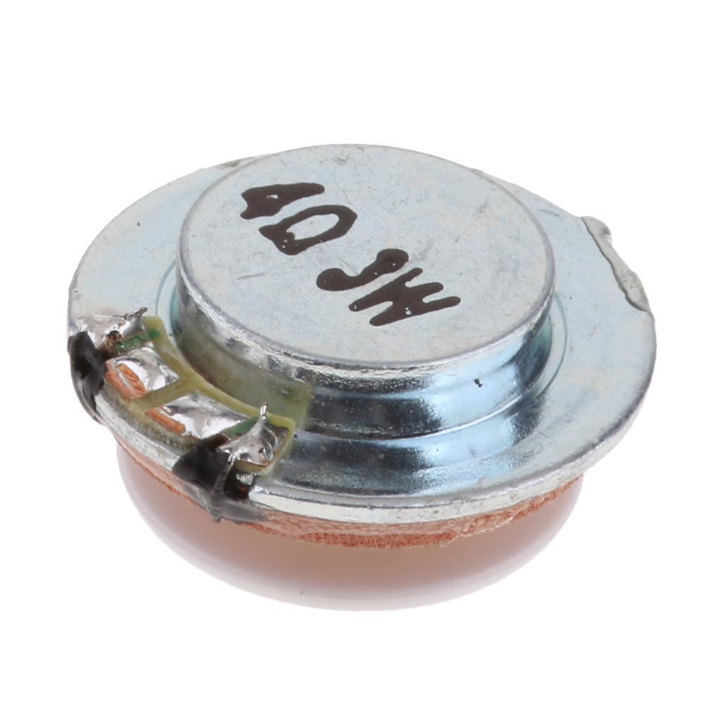 2x 27mm 3W High Fidelity Audio Stereo Speaker Vibration Resonance