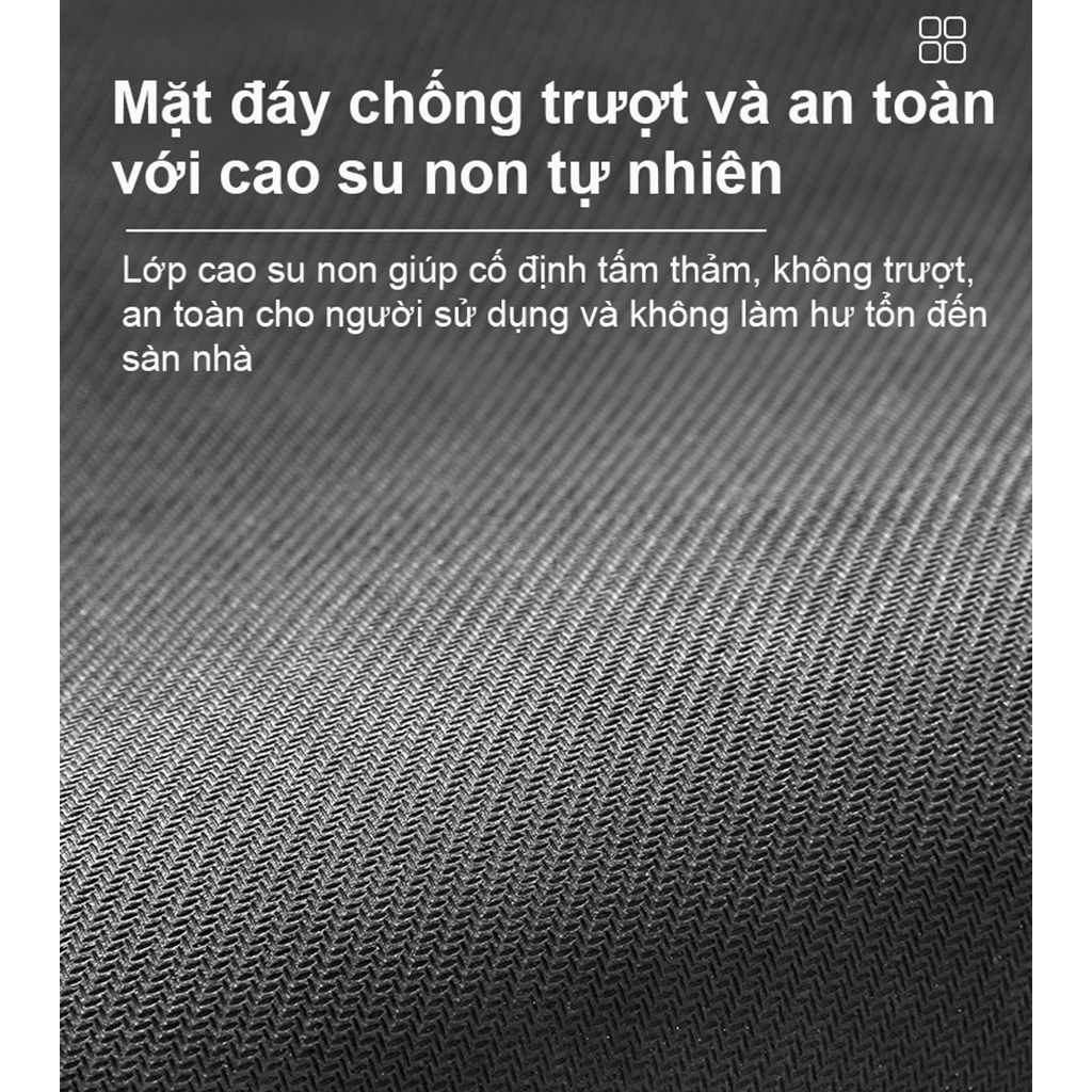 Thảm chùi chân, lau chân công nghệ mới siêu hút nước, chống trượt, an toàn cho người dùng