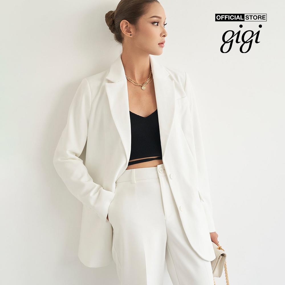 GIGI - Quần tây nữ phom suông lưng cao thanh lịch G3202P222317